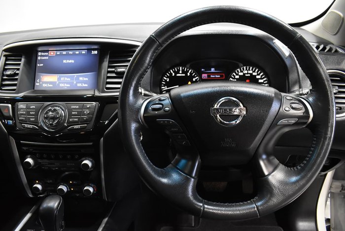 2018 Nissan Pathfinder ST-L R52 Series III MY19 Ivory Pearl