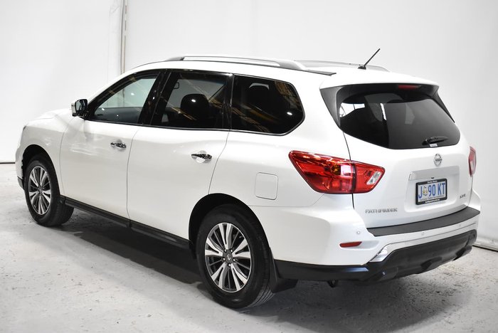 2018 Nissan Pathfinder ST-L R52 Series III MY19 Ivory Pearl