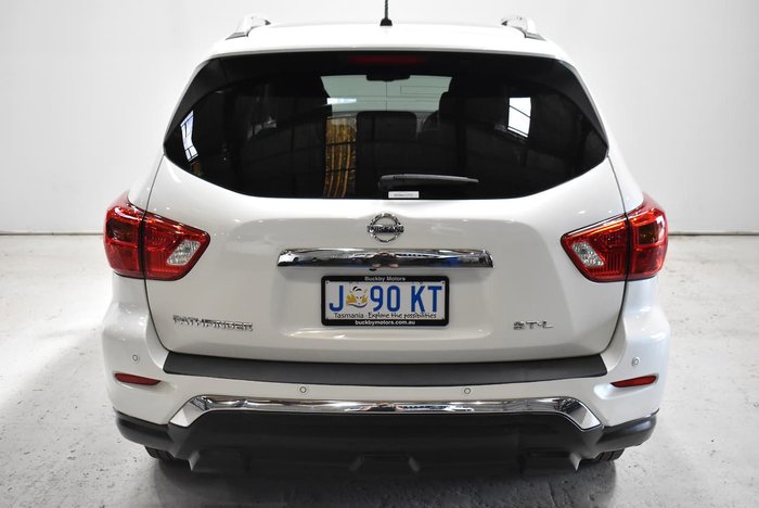 2018 Nissan Pathfinder ST-L R52 Series III MY19 Ivory Pearl
