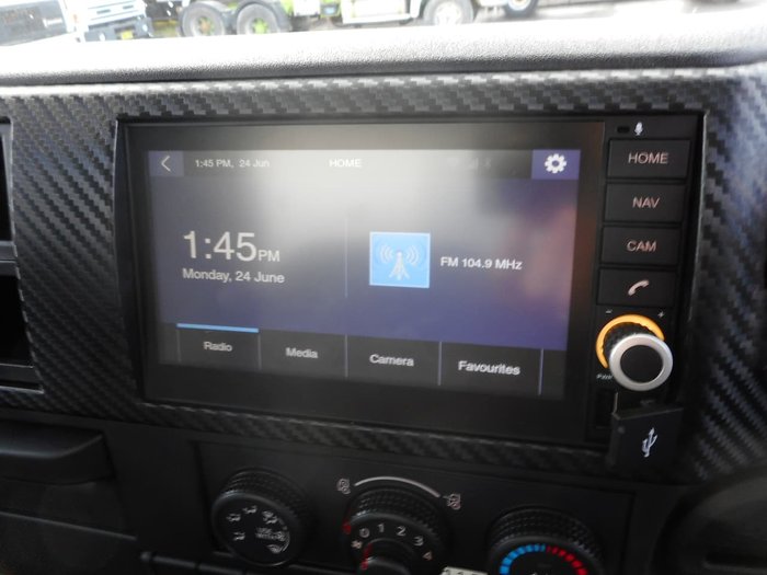 2020 HINO 500 SERIES FC 1124 REFRIGERATOR PANTECH null null White