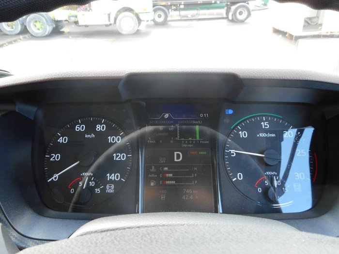 2020 HINO 500 SERIES FC 1124 REFRIGERATOR PANTECH null null White