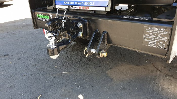 2020 HINO 300 SERIES 817 4X4 CHIPPER TIPPER null null White