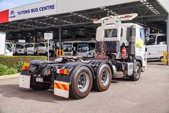 2014 HINO FS 2848 WHITE