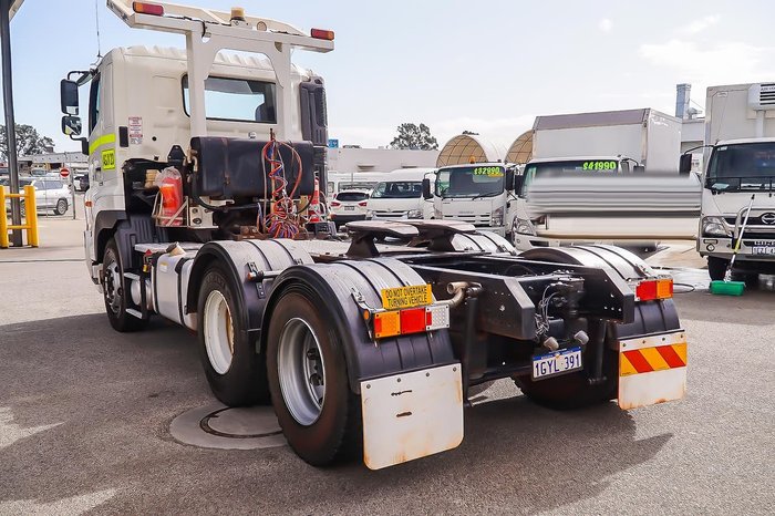 2014 HINO FS 2848 WHITE