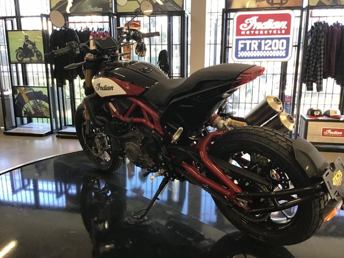 2019 Indian FTR 1200 S (RACE REPLICA) Red