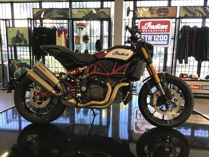 2019 Indian FTR 1200 S (RACE REPLICA) Red