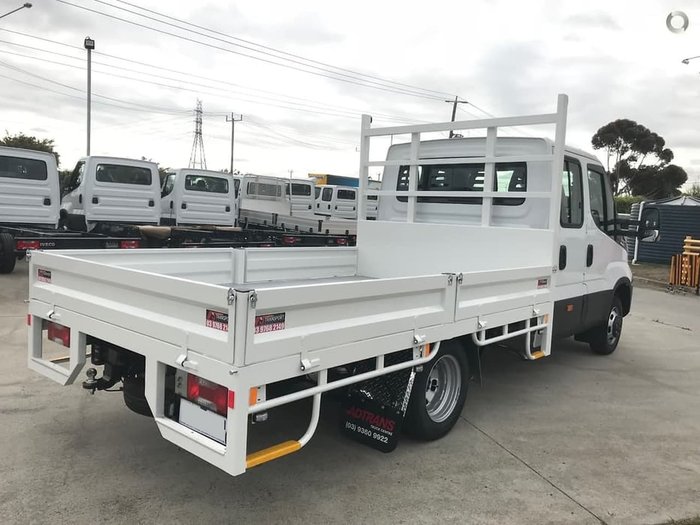 2020 IVECO 50C21 DUAL CAB 3750MM WHEELBASE WITH STEEL TRAY null null white