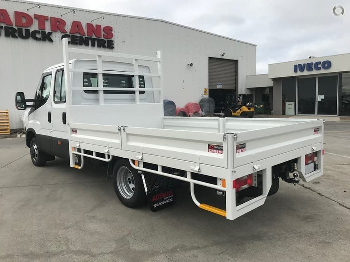 2020 IVECO 50C21 DUAL CAB 3750MM WHEELBASE WITH STEEL TRAY null null white