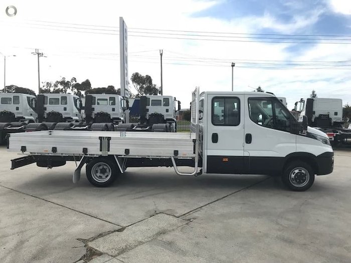 2020 IVECO 50C21 DUAL CAB 4350MM WHEELBASE WITH 4M ALLOY TRAY null null white