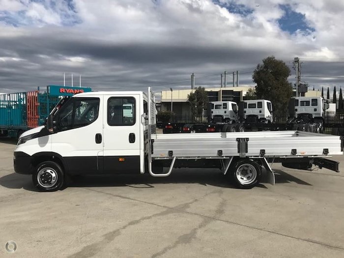 2020 IVECO 50C21 DUAL CAB 4350MM WHEELBASE WITH 4M ALLOY TRAY null null white