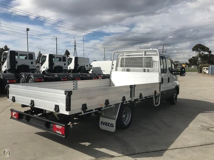 2020 IVECO 50C21 DUAL CAB 4350MM WHEELBASE WITH 4M ALLOY TRAY null null white