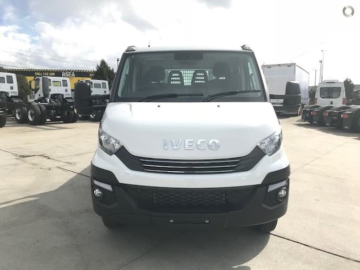 2020 IVECO 50C21 DUAL CAB 4350MM WHEELBASE WITH 4M ALLOY TRAY null null white