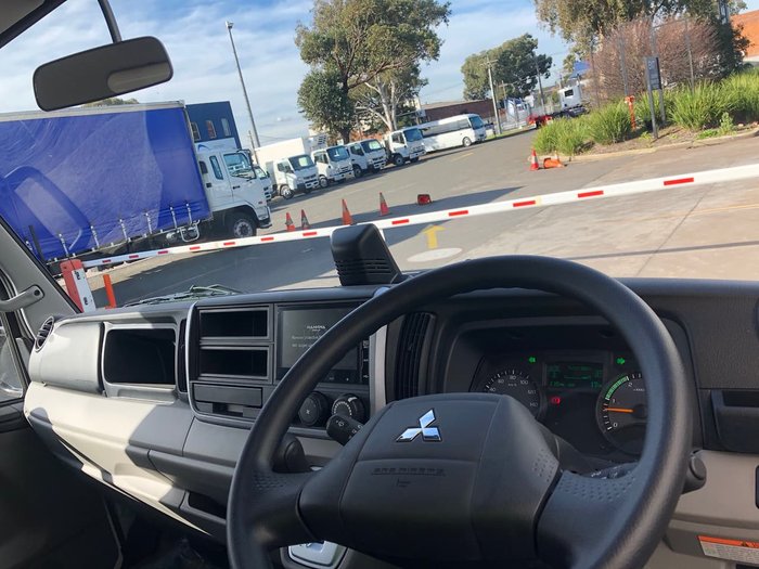 2020 FUSO CANTER CAR LICENCE PAN PANTECH SAFETY PACK TUCKAWAY TAILGATE null null White