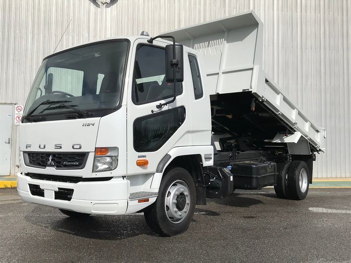 2019 FUSO FIGHTER 1124 FACTORY TIPPER White