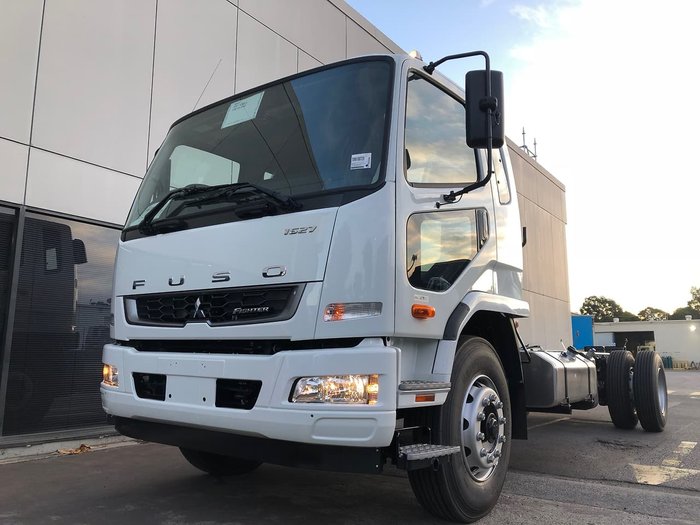 2020 FUSO FIGHTER 1627 CAB CHASSIS AIR BAG ALLISON AUTOMATIC null null White