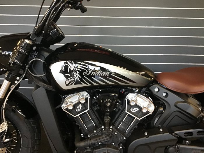2020 Indian SCOUT BOBBER TWENTY THUNDER BL Black