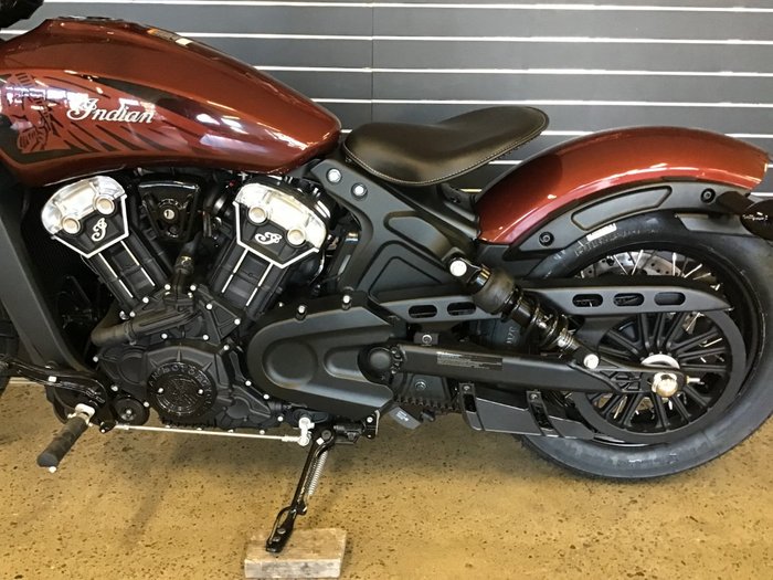 2020 Indian SCOUT BOBBER TWENTY B METALLIC Orange