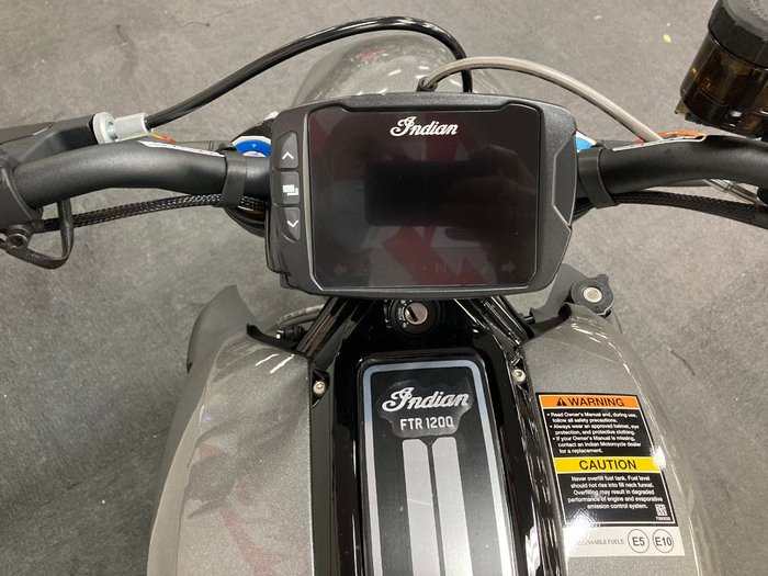 2019 Indian FTR 1200 S (RED STEEL GRAY) Red