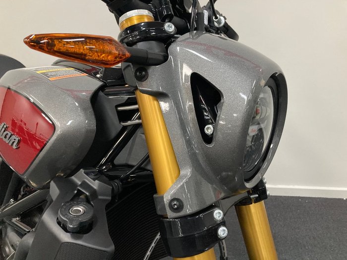 2019 Indian FTR 1200 S (RED STEEL GRAY) Red