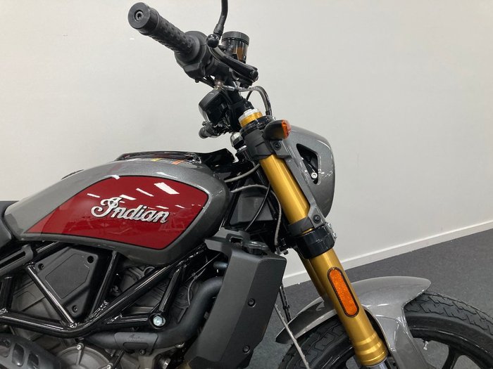 2019 Indian FTR 1200 S (RED STEEL GRAY) Red