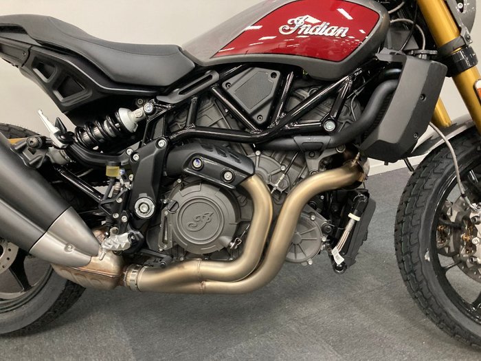 2019 Indian FTR 1200 S (RED STEEL GRAY) Red