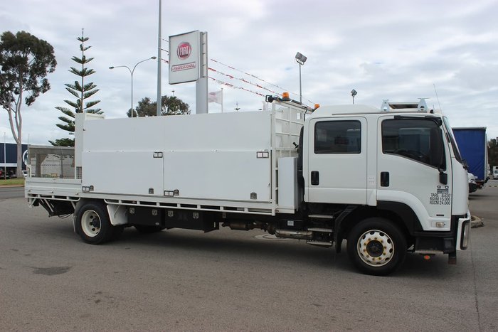 2013 ISUZU FTR 900 WHITE