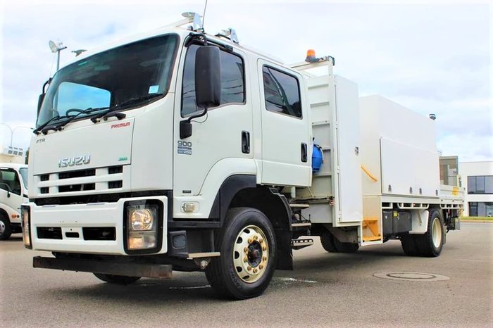 2013 ISUZU FTR 900 WHITE