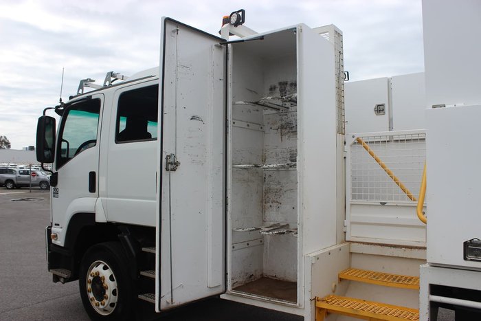 2013 ISUZU FTR 900 WHITE