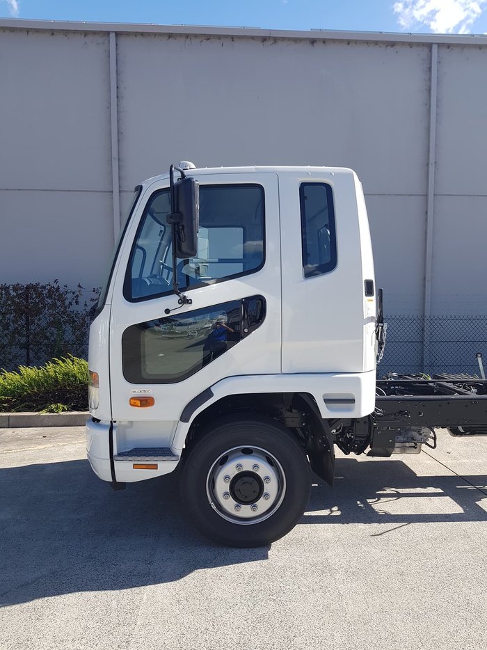 2020 FUSO FIGHTER 1224 AUTO AIR - CAB CHASSIS White