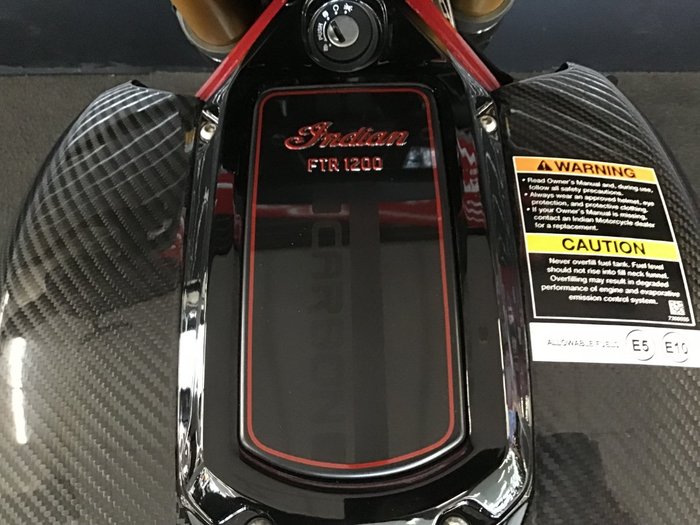 2020 Indian 2020 Indian 1200CC FTR 1200 S (RACE REPLICA) Road Black