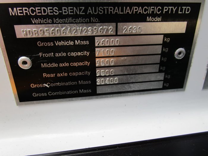 2016 MERCEDES-BENZ ECONIC 2630LL DUAL CONTROL null null WHITE