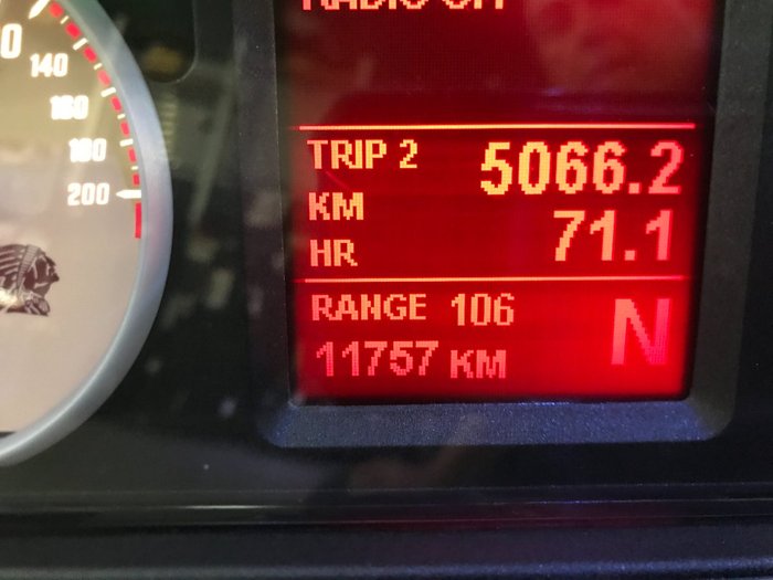 2017 Indian CHIEFTAIN DARK HORSE Thunder Black Smoke