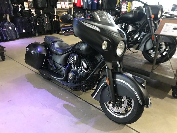 2017 Indian CHIEFTAIN DARK HORSE Thunder Black Smoke