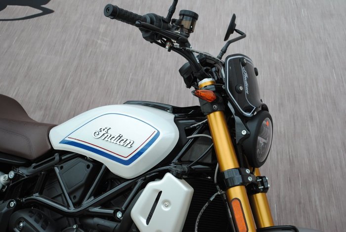 2019 Indian FTR 1200 S RED STEEL GRAY Indian Red over Steel Gray