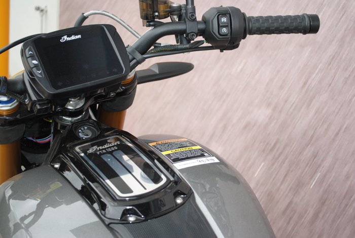 2019 Indian FTR 1200 S RED STEEL GRAY Red