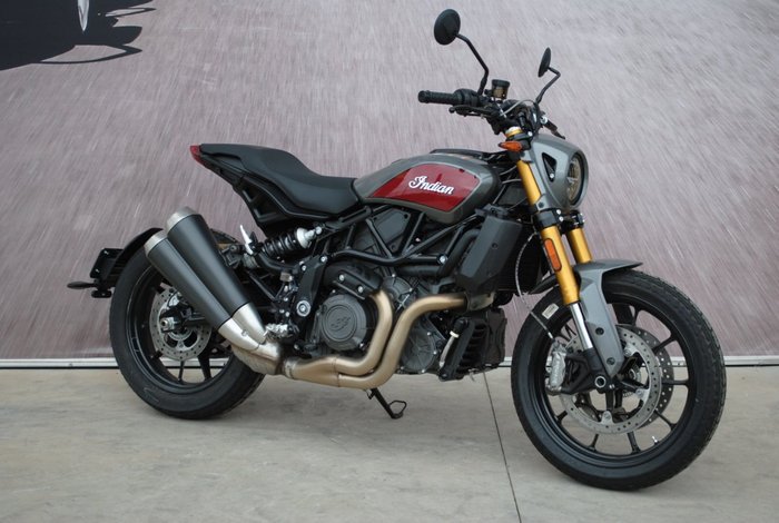 2019 Indian FTR 1200 S RED STEEL GRAY Red
