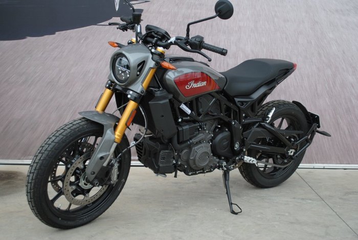 2019 Indian FTR 1200 S RED STEEL GRAY Red