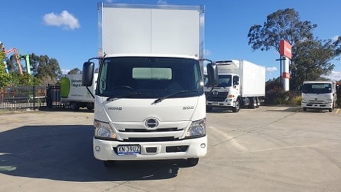 2020 HINO 300 SERIES 917 MT 3780 WIDE PANTECH - NEW MODEL White