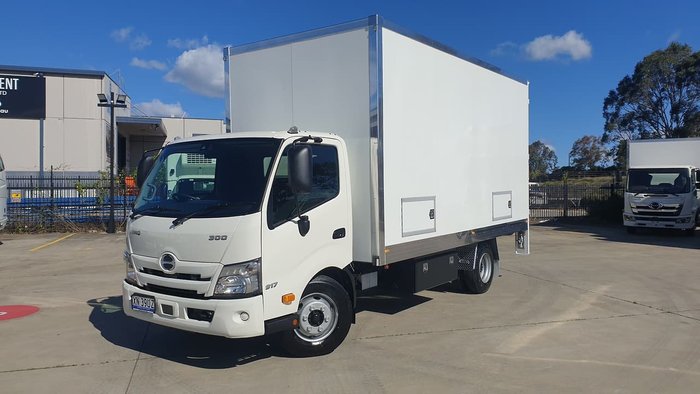 2020 HINO 300 SERIES 917 MT 3780 WIDE PANTECH - NEW MODEL White