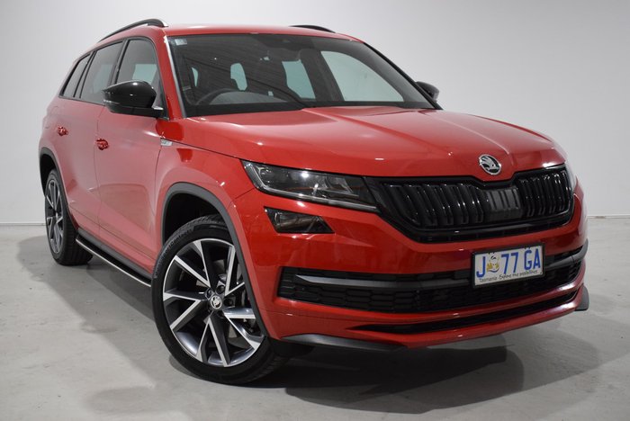 2020 SKODA Kodiaq 132TSI Sportline NS MY20.5 4X4 Velvet Red
