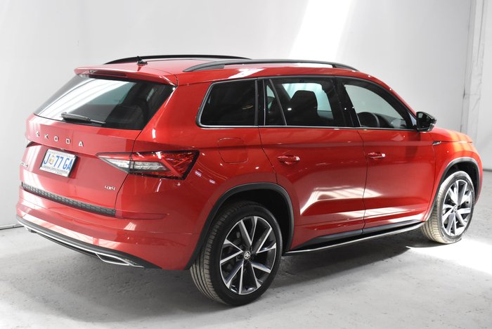 2020 SKODA Kodiaq 132TSI Sportline NS MY20.5 4X4 Velvet Red