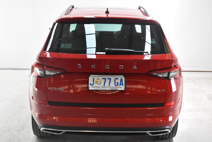 2020 SKODA Kodiaq 132TSI Sportline NS MY20.5 4X4 Velvet Red
