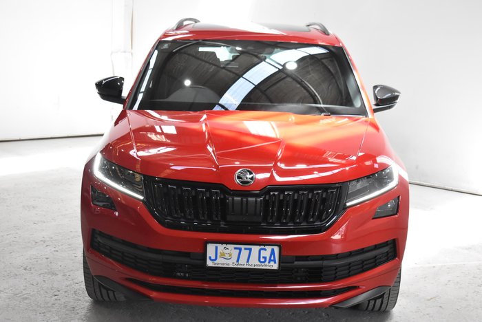 2020 SKODA Kodiaq 132TSI Sportline NS MY20.5 4X4 Velvet Red