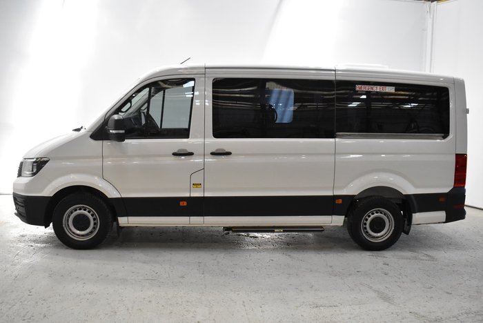 2019 Volkswagen Crafter Minibus TDI410 SY1 MY20 Four Wheel Drive Candy White