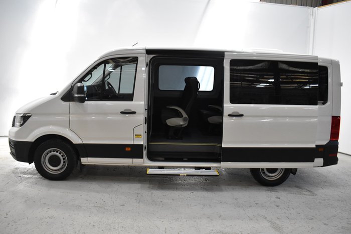 2019 Volkswagen Crafter Minibus TDI410 SY1 MY20 Four Wheel Drive Candy White