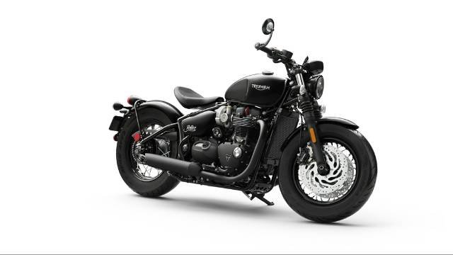 2020 TRIUMPH BONNEVILLE BOBBER BLACK ROAD BLACK