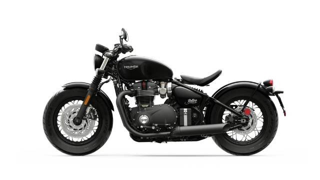 2020 TRIUMPH BONNEVILLE BOBBER BLACK ROAD BLACK