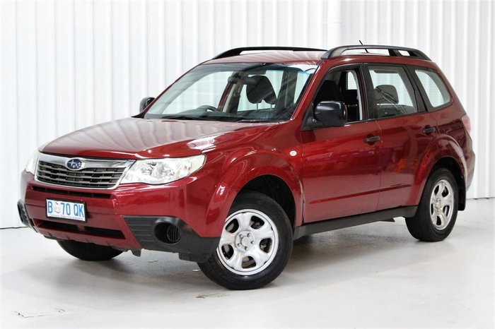 2010 Subaru Forester X S3 MY10 Four Wheel Drive Red