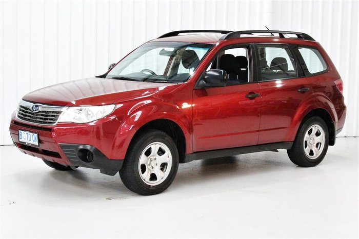 2010 Subaru Forester X S3 MY10 Four Wheel Drive Red