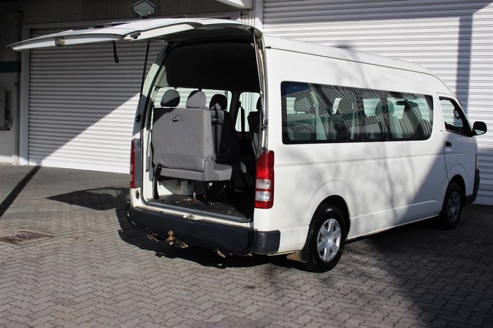 2008 Toyota Hiace Commuter TRH223R MY08 White